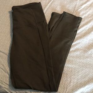 Olive green sport pants VS